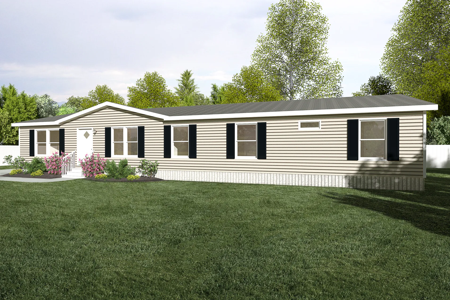 Bayside Double Wide home by Southern Homes for sale at Gulf South Homes in Houma, Louisiana